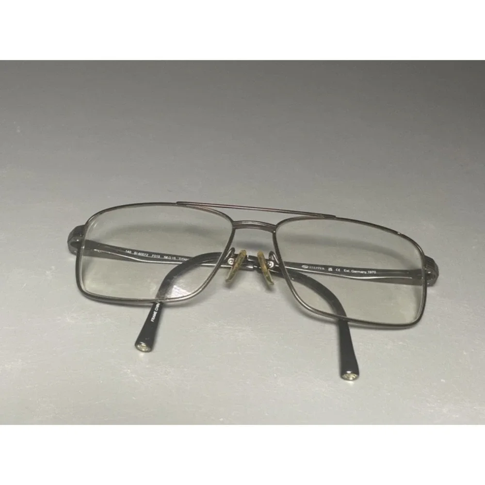 Stepper Titanium SI-60072 F015 Eyeglasses Frame Only 58-15-140mm
